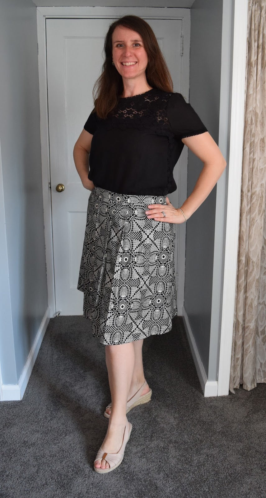 Skirt Challenge: Designer Box Pleat Skirt