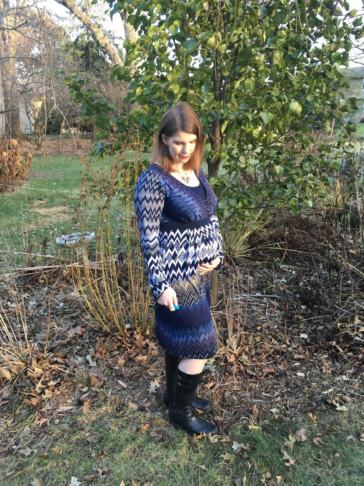 Made by a Fabricista:  The Baby Bump and the ITY Dress