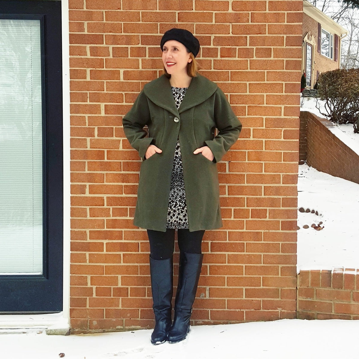 Made by a Fabricista: The Lisette Shawl Collar Coat (Butterick 6423) in Wool/Cashmere!