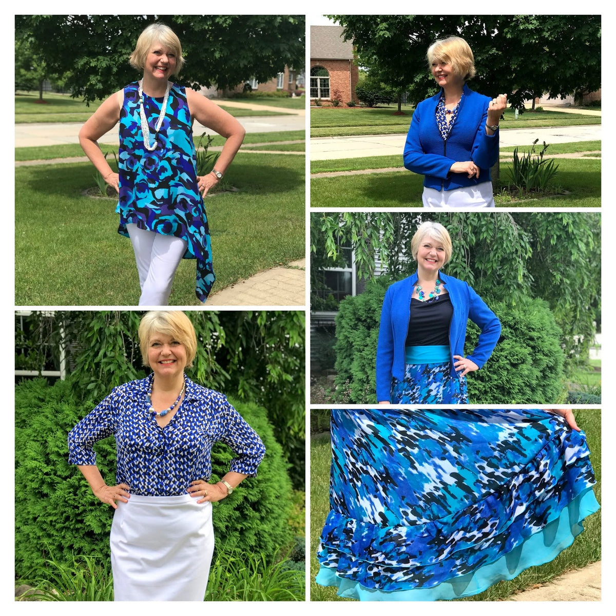 Made by a Fabricista:  Summer Time Blues