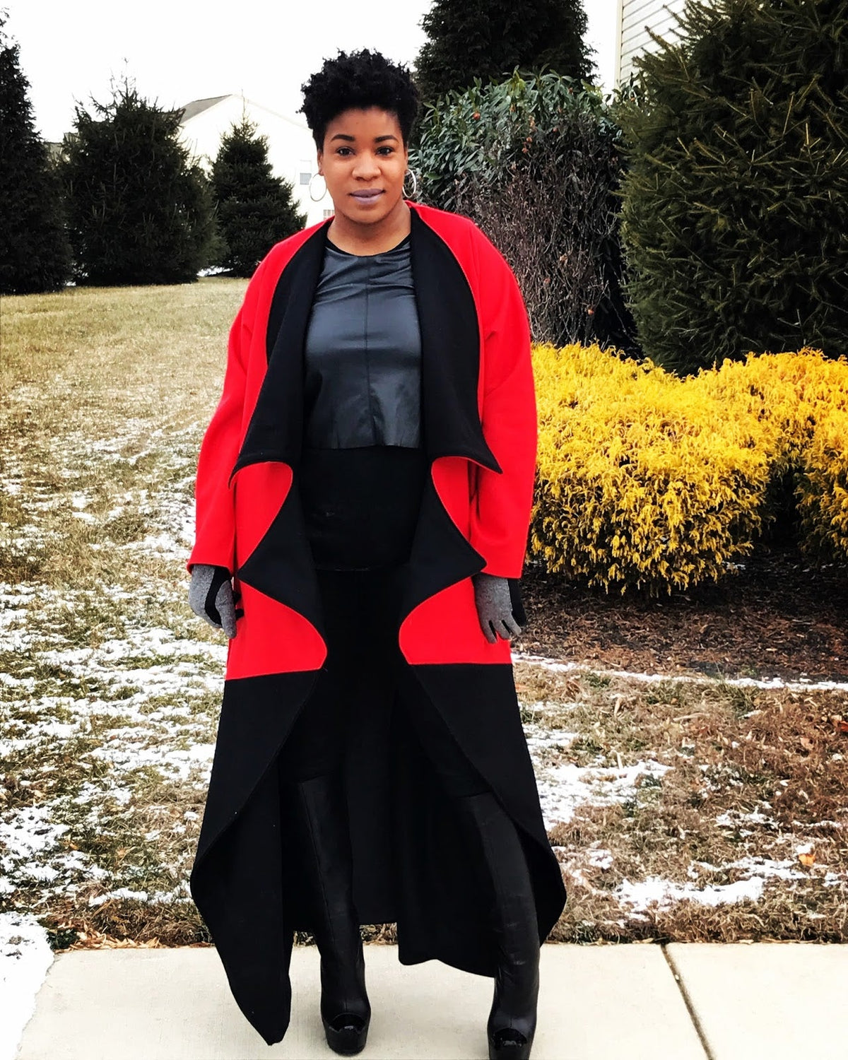 Made by a Fabricista:  Over-sized Full Length Wool Coat