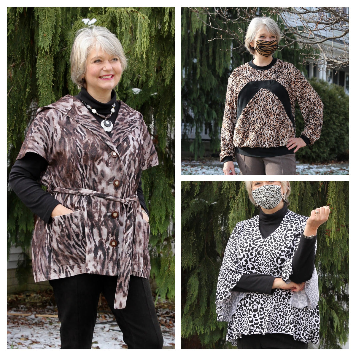 Made by a Fabricista:  The Many Moods of Animal Prints