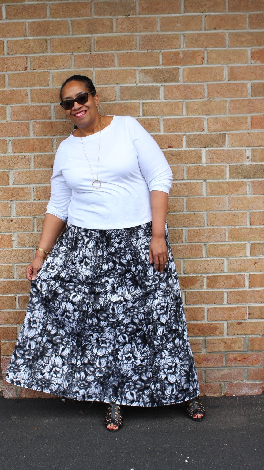 Skirt Challenge Inspiration: A Flowy Summer Maxi