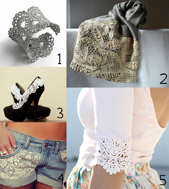 Inspiration: In love with lace.