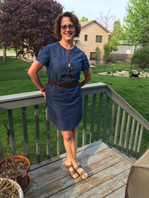 A little summer dress in Chambray