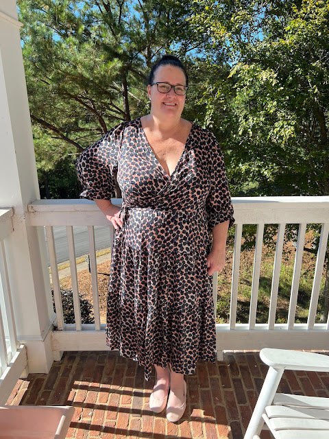 Fabricista Guest Post: Rayon Challis and Wrap Dresses are Two of my Favorite Things to Sew!