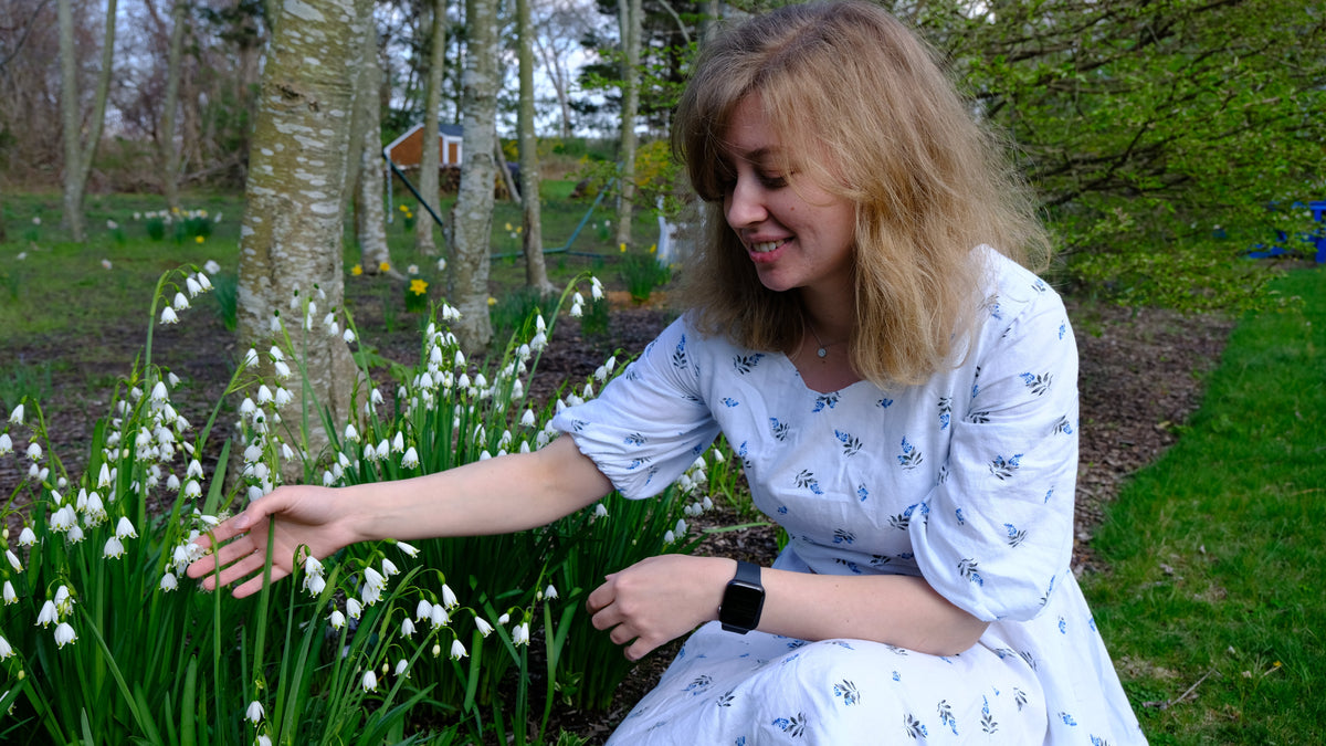 Made By A Fabricista: Dreamy Florals | A DIY Dress Inspired by Son de Flor's Spring Collection