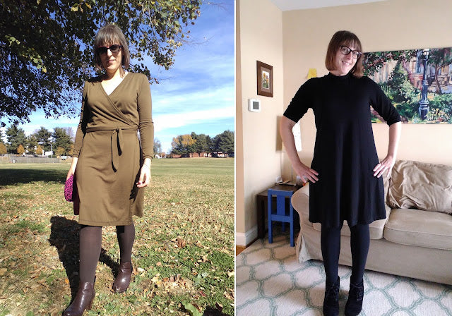 Made By A Fabricista: Fall & Winter Wool Jersey Dresses