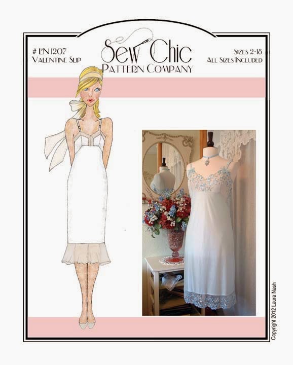 Made by a Fabricista: Valentine Slip by Sew Chic Patterns