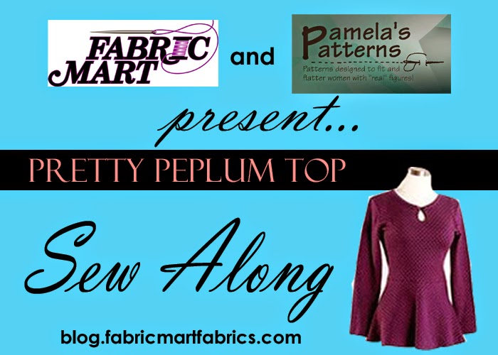 Sew Along Announcement!! Pamela&#39;s Patterns Pretty Peplum Top