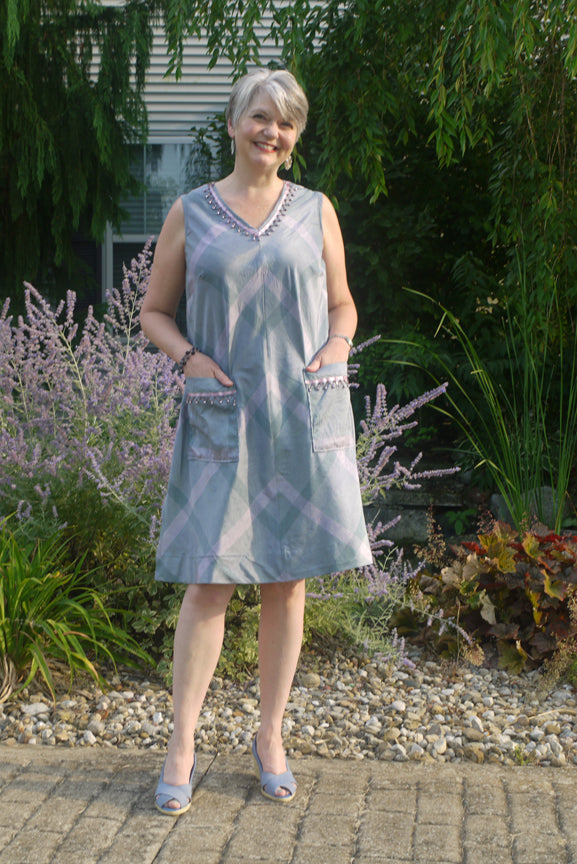 Made by a Fabricista:  What to Make with Silk Taffeta