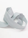 3/4" Pewter Fold-Over Elastic