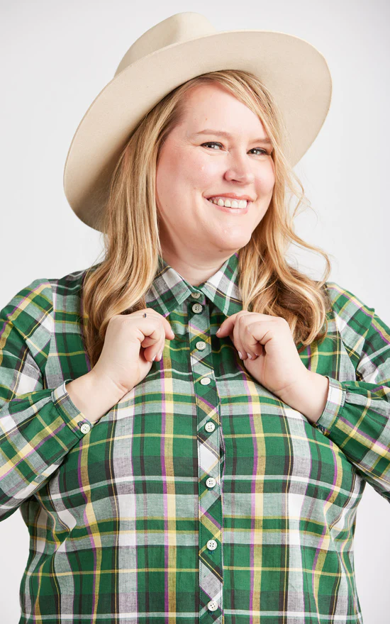 Cashmerette Patterns - Vernon Shirt - Sizes 12-32