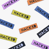 "Hacked" Woven Clothing Labels by Kylie and the Machine - 10 labels per pack