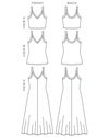 True/Bias - Zoey Tank & Dress - Sizes 0-18