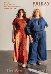 Friday Pattern Co - The Avenir Jumpsuit - Size XS-7X