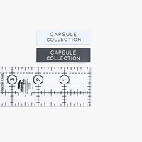 "Capsule Collection" Woven Clothing Labels by Kylie and the Machine - 6 labels per pack