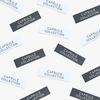 "Capsule Collection" Woven Clothing Labels by Kylie and the Machine - 6 labels per pack