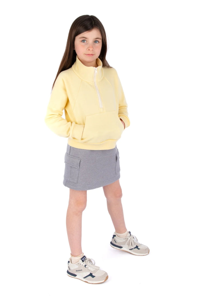 Jalie Patterns - Sophie Half-Zip Sweatshirt #4674 - Children/Adult 28 Sizes