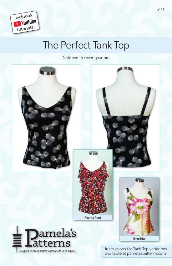 Pamela's Patterns - The Perfect Tank Top Pattern - #105