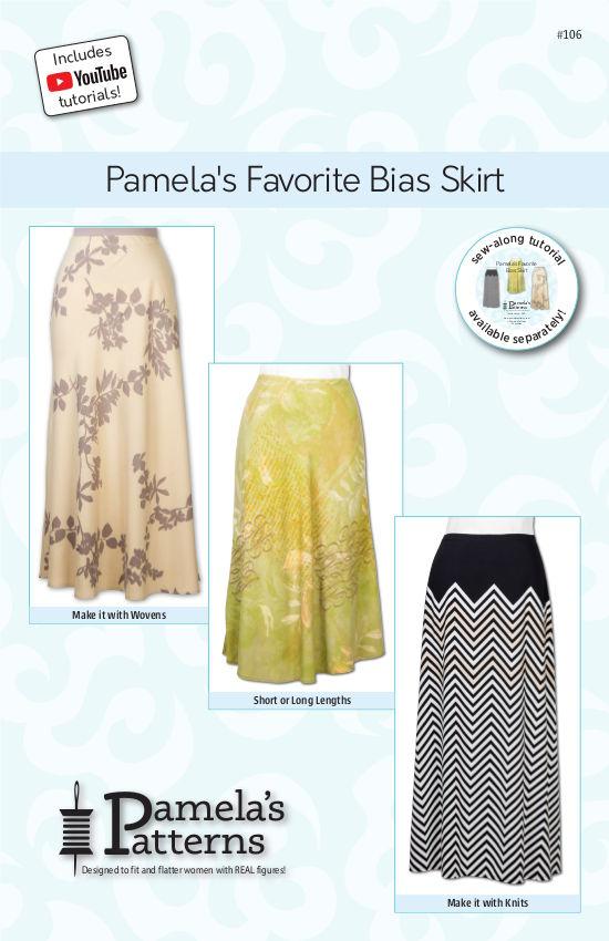 Pamela's Patterns - Pamela's Favorite Bias Skirt Pattern - #106