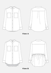 Grainline Studio Patterns - Archer Button Up - Sizes 0-18