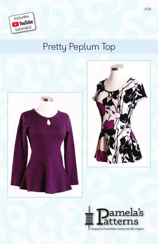 Pamela's Patterns - Pretty Peplum Top #114