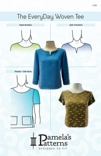 Pamela's Patterns - The EveryDay Woven Tee #128