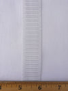 1" Wide - White Stretchrite Elastic Non Roll