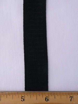 1" Wide Black Stretchrite Elastic Non-Roll