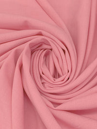 Rose Pink Polyester/Rayon/Lycra Stretch Suiting - NY Designer - 58W