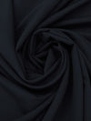 Midnight Navy Polyester/Rayon/Lycra Stretch Twill Suiting - NY Designer - 60W