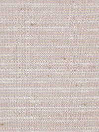 Baby Pink/Natural/Soft White/Silver Cotton/Polyester/Metallic Horizontal Stripe Weave Boucle Suiting - Imported From France - 58W