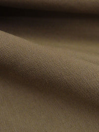 Earth Brown Polyester/Rayon/Lycra Stretch Suiting - NY Designer - 56W