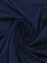 Prussian Blue Wool/Polyester/Spandex Plain Weave Stretch Suiting - NY Designer - 58W