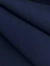 Prussian Blue Wool/Polyester/Spandex Plain Weave Stretch Suiting - NY Designer - 58W