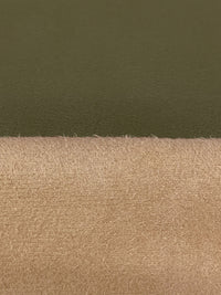 Woodland Brown Polyurethane/Lycra Stretch Faux Leather - LA Designer - 54W