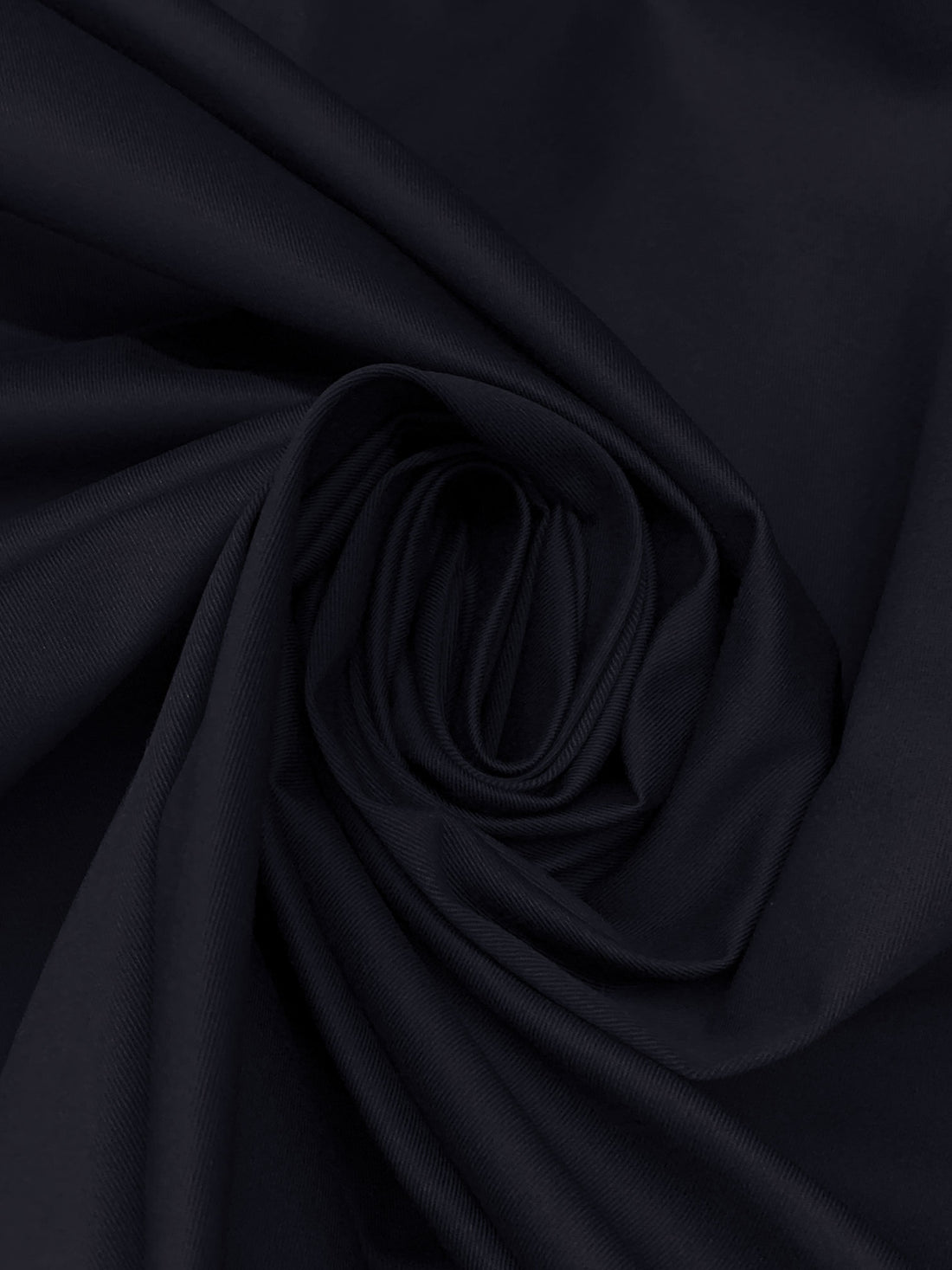 Muted Midnight Navy Cotton/Polyurethane/Lycra Jetsetter Stretch Twill - Robert Kaufman - 51W