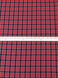 Red/Lemon/Black/Multi 100% Cotton Plaid Weave Shirting - Sevenberry By Robert Kaufman - 43W