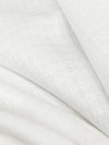 White Cotton/Lycra Novelty Weave Bottom Weight Woven - NY Designer - 52W