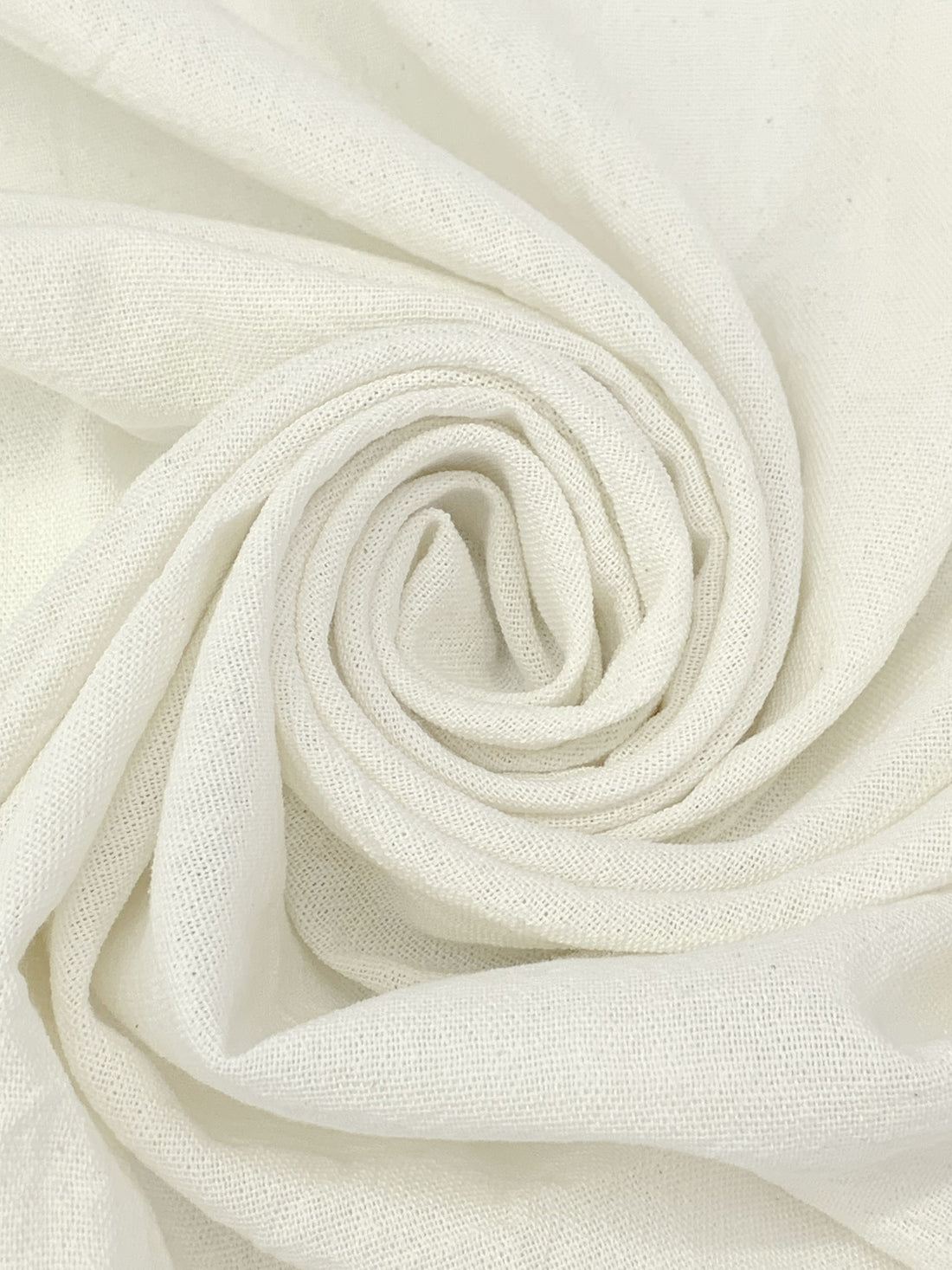 Eggshell Cotton/Polyester Gauze-Like Woven 60W