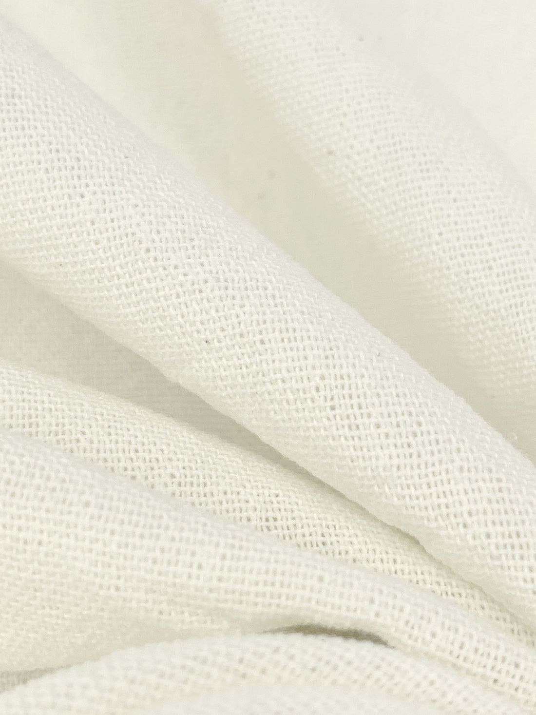 Eggshell Cotton/Polyester Gauze-Like Woven 60W