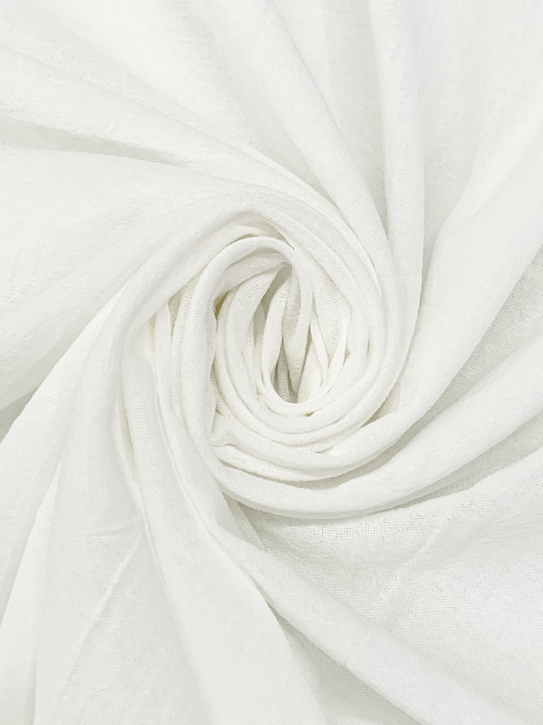 White 100% Cotton Gauze 55W