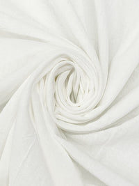 White 100% Cotton Gauze 55W