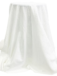 White 100% Cotton Gauze 55W