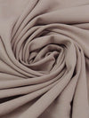 Twilight Taupe Polyester/Lycra Crepe Techno Knit 60W