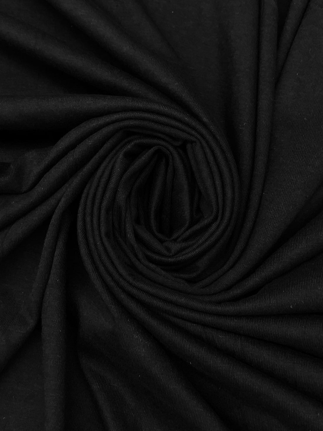 Panther Black Cotton/Rayon/Lycra Jersey Knit 60W