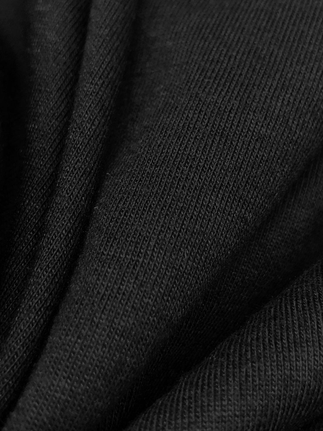 Panther Black Cotton/Rayon/Lycra Jersey Knit 60W