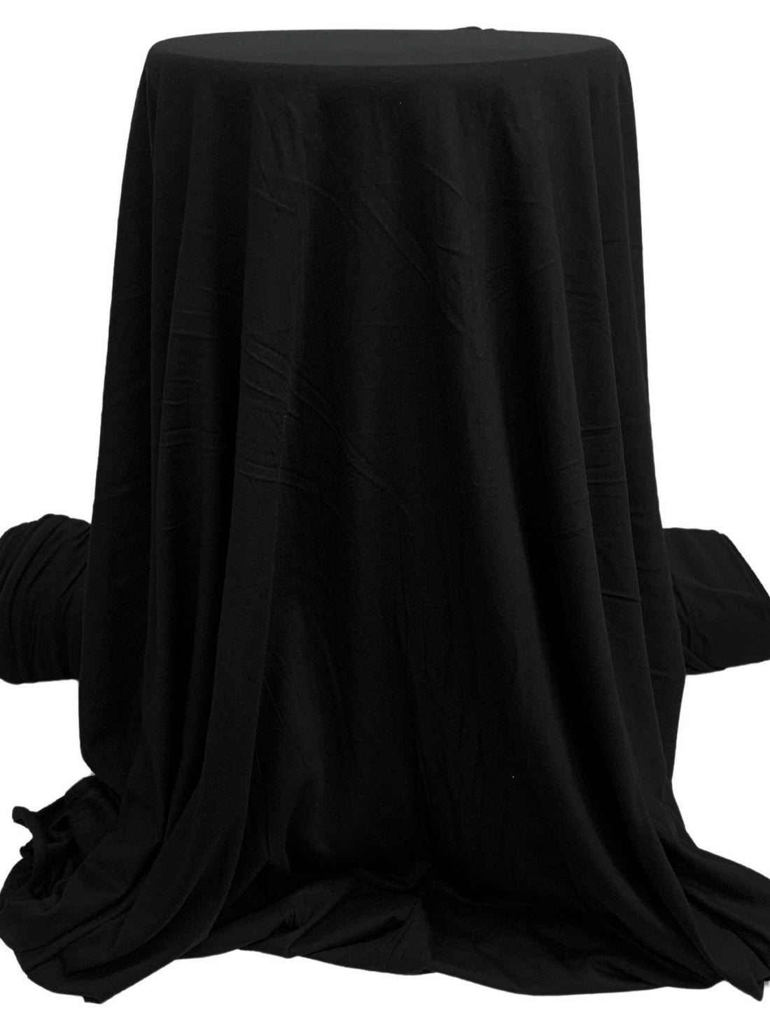 Panther Black Cotton/Rayon/Lycra Jersey Knit 60W
