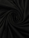 Black Wool/Lycra Jersey Knit 46W